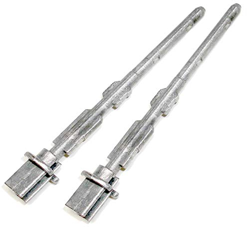 Twowinds - Axe de Poignée Latérale Compatible avec Citroën Berlingo (1996-2008) Peugeot Partner (1996-2008) - Porte Coulissante - 9634932180-9639225577 - Cylindre de Serrure (lot de 2 pièces)