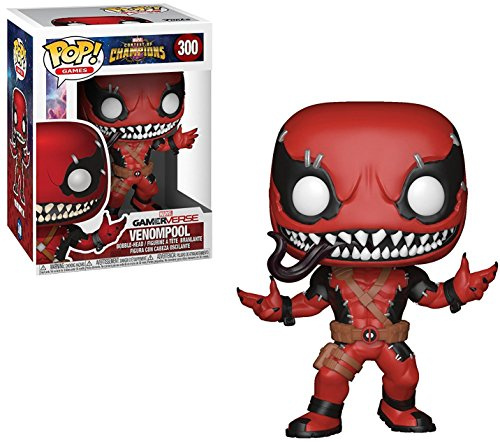 Funko Pop! Games Marvel Contest Of Champions Venompool - Vinyl-Sammelfigur - Geschenkidee - Offizielle Handelswaren - Spielzeug Für Kinder und Erwachsene - Video Games Fans - Modellfigur Für Sammler