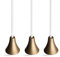 Pull Cord String for Bathroom Light or Ceiling Switches (Gold)