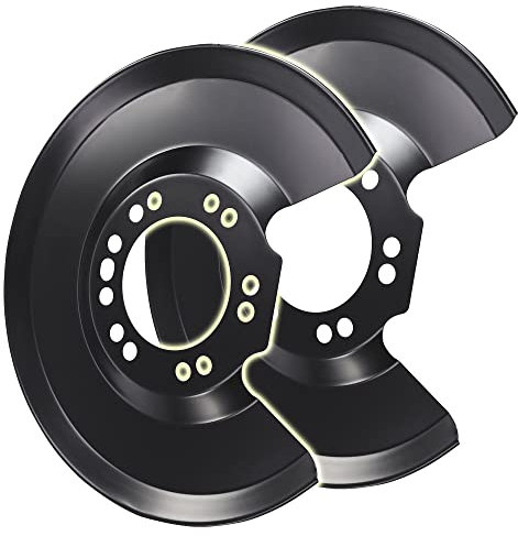 BESTPRICE 2x Ankerblech hinten links & rechts Spritzbelch Deckblech für Bremsscheibe Kompatibel mit FORD MONDEO Mk3 (B5Y), MONDEO Mk3 Stufenheck (B4Y), MONDEO Mk3 Turnier (BWY)