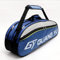 IPENNY Super Groß Badminton-Rucksack 800D Nylon Wasserdicht Tragbar Badminton Schläger Tasche Große Kapazität Sporttasche für 6 Schläger Multifunktion Umhängetasche Blau