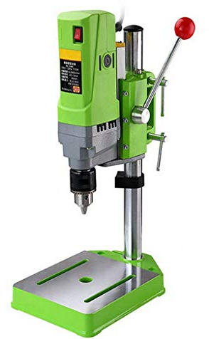 BACHIN Soporte para taladro de banco de 710 W, mini portabrocas de banco eléctrico, 1-13 mm