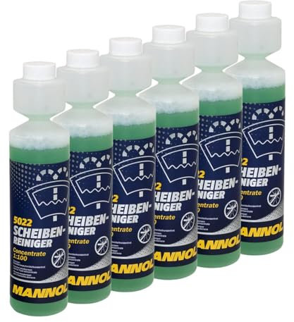 Scheiben Reiniger Konzentrat Sommer MANNOL 6 X 250 ml