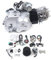 KOLHGNSE 125ccm 4-Takt Engine Motor, Halbautomatischer Motor 4-Gang mit Rückwärtsgang für Go Kart Atv Quad Buggy