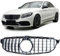 Sport Kühlergrill Schwarz Glanz Chrom für Mercedes C Klasse W205 S205 14-18