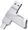 SSK 64GB Memoria Externa USB C Pendrive 2 en 1 USB 3.2 Pen Drive Alta Velocidad de hasta 200Mb/s, Doble OTG Tipo C/A Disco Duro portatil Externo Impermeable Metal para PC Portátil Oficina Automóvil
