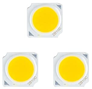 AGIPS Niederspannungslichter 10pcs LED-Licht-30V LED Matrix Dioden-Array-3W 5W 7W 10W Integrierte COB Lumen Flutlicht-Projektor-Lichtquelle 9V-34V Haushaltsbirnen ( Farbe : Weiß , Größe : 5W 15 18V )