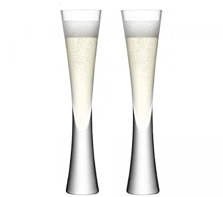 LELAMP Jarras De Cerveza Juego de 2 uds de jarras de cerveza, copas transparentes de flautas brillantes, jarra de cristal para Bar, regalo de fiesta, vestido de boda, vasos pequeños de jugo de vino
