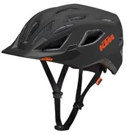 KTM Helm Fahrradhelm Unisex schwarz matt/Orange Matt Factory Line II 54-58 cm