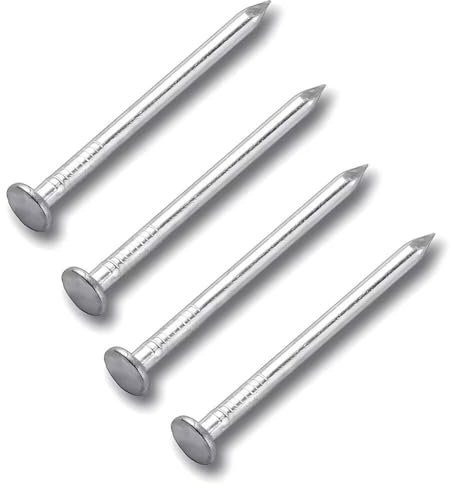 SYDARSYN Clou de Ciment Clous en Acier Inoxydable 304 Clous Muraux Clous à Bois Clous de Tir M2x25mm (200 Pièces)