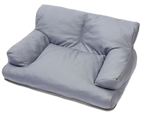 Dualoai Haustier, Hunde/Katzencouch, Kleines Hundesofa, Zwinger, Katzensofa, Schlafsofa für Und Katzen, grau
