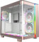 MONTECH, King 95 PRO Boîtier de jeu PC ATX à double chambre avec haut débit d'air, façade en verre trempé incurvé robuste, six ventilateurs ARGB PWM pré-installés avec hub de ventilateur, or rose,
