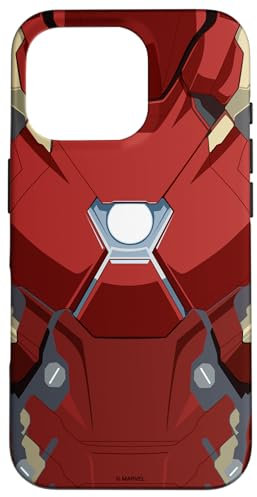Marvel Iron Man Tony Stark Armor Case for iPhone 16 Pro