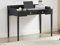 PASCAL MORABITO-Bureau Console avec 1 tiroir - MDF - Noir Mat - RENEVI de