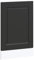 vidaXL Panel para lavavajillas Porto Madera contrachapada Negro