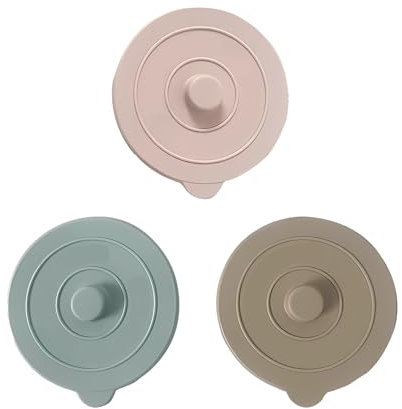 atnayo 3PCS Silicone Lids for Cups, Reusable Anti Dust Silicone Cups Drink Covers