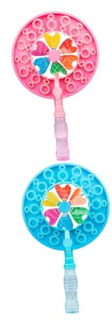 Milisten 2pcs Giant Bubble Maker Boys and Girls Bubble Wands Outdoor Machine Toy