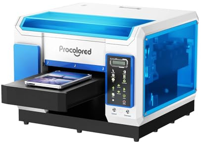 Procolored V11 A3 UV Flatbed Printer，R1390 Printhead ，Print on Acrylic, Leather, Wood, Mugs, Golf Balls and More