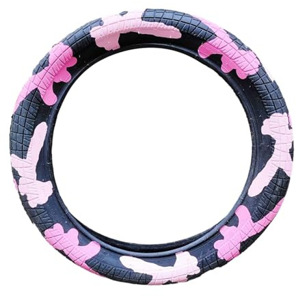 16X2.10 Tires 16 INCH BMX Tire 16X2.1 Colored for Bike 16 X 2.10 54-305 NEUMATICO para Bicicleta, 35-65 PSI(Pink)