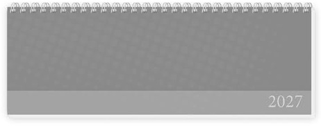 TRÖTSCH Schreibtischquerkalender 2 (eine Woche 2 Seiten) 2027: Tischkalender Wochenkalender