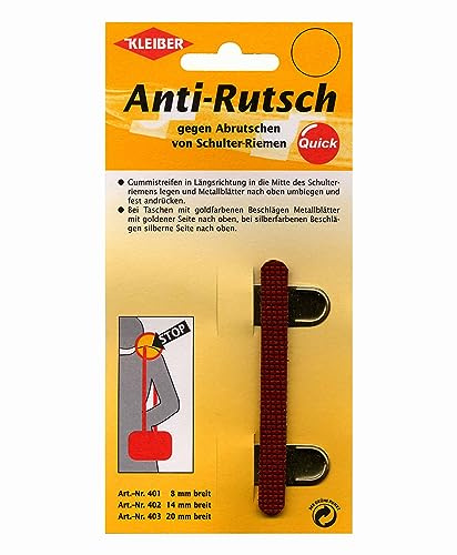 Kleiber + Co.GmbH Anti-Rutsch, 8 mm, schwarz, Kunststoff