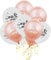 Oblique Unique® 10 Luftballons Mr & Mrs für Hochzeit Feier Party Deko Hochzeitsdeko Hochzeitsfeier Hochzeitsgeschenk Weiß Roségold