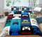 AYMAING Spiel Bettwäsche Set Jungen Gamepad Joystick Bettbezug Set 135x200 cm für Kinder Jugend Verschiedene Videospiel-Controller Design Bunt Betten Set