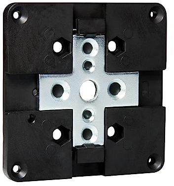 NOBILY Kreuzschnellmontagelager 100x100x8mm für Rolladenmotor Rollladenmotor Rohrmotor Rohrantrieb Rollandenantrieb Rolladenkasten
