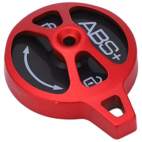 Hapivida Bike Fork Lock Cover Aluminum Alloy Wear-resistant Fork Speeds Lock Cover Hat Bicycle Switch Shock Absorbers Front Fork Quick Lock Cover