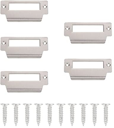 5 Pcs Door Security Strike Plates Stainless Steel Mortice Lock Plates Multipurpose Door Latch Reinforcement Plates for Wood Metal Door Jamb Door Latches for Internal Door