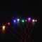 BrickBling Buntes blinkendes Led Licht Set (30CM) für DIY/MOC-Beleuchtung (2er-Pack) Led Beleuchtungs Set Dekorationslichter Kompatibel mit Lego and Other Major Brand Bricks