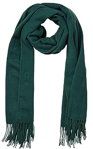 Bestseller A/S PIECES Damen PCKIAL New Long Scarf NOOS BC Schal 17105963,Trekking Green,Einheitsgröße
