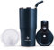 Ideus Tumbler with Lid and Straw | 18 oz Travel Tumbler | Double Wall Stainless Steel Insulated Coffee Tumbler | Perfect for Hot or Iced Coffee | Gifts for Girls Women Men | Dark Blue