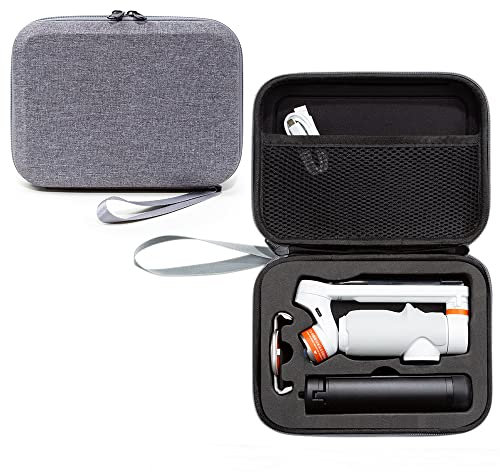 per Insta360 Flow Storage Bag Handheld Mobile Phone Gimbal Stabilizzatore Custodia Protettiva per Insta 360 Flow Carry Cover Bag (Grigio)