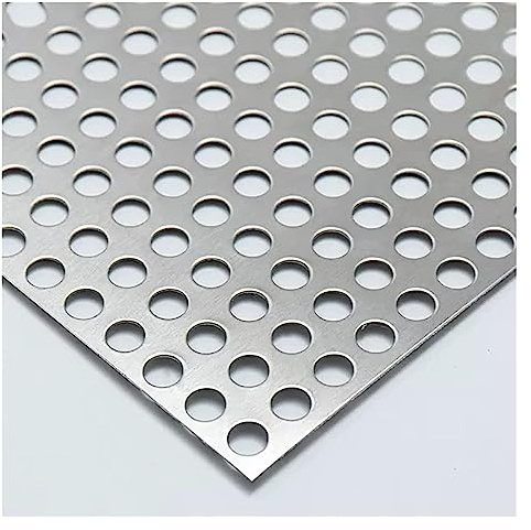Hoja perforada de metal, placa perforada de acero inoxidable, almohadillas para ventanas a prueba de fugas, fácil de instalar, 0,2 x 1 m, 0,3 x 1 m, 0,4 x 1 m, 0,5 x 1 m, 0,6 x 1 m, solución duradera