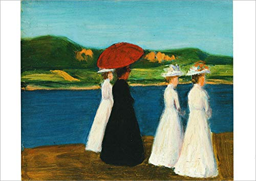 Kunstkarte Gabriele Münter Promenade