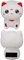 Lichtempfindliche Figur, Solar Lucky Cat, Glückliche Wackelkatze, Chinesische Glückskatzen Dekoration, Japanische Glückskatze, Auto Desktop Dekoration (mit großen Augen)