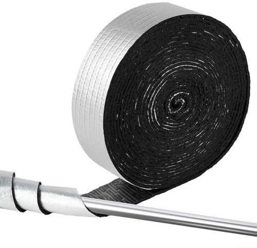 Rohrisolierungsband, wasserdichtes Wasserrohr-Wickelband, Outdoor-Wasserrohr-Isolierband, Isolierband für Wasserleitungen Isolierung (5,1 cm x 10 m)