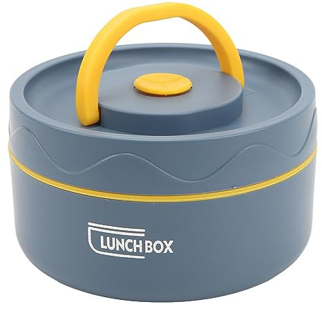 Tarro de Comida Al Vacío Aislado de 14,78 Oz con Tapa con Hebilla Termo de Sopa de Boca Ancha para Comida Caliente Niños Contenedor Térmico Portátil de Acero Inoxidable a Prueba