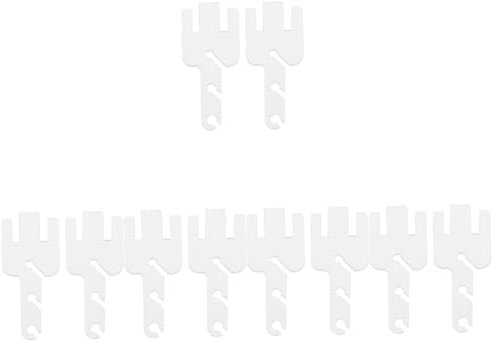 Tofficu 5 Sätze Garnspannung Adapter Für Strickmaschinen Kompakte Spanngabeln Für Addi King Und Express Vielseitiges Zubehör Für Präzise Strickkontrolle Einfache Installation 2 Stück * 5