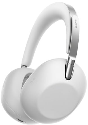SONY 1000X THE COLLEXION cuffie wireless Bluetooth over-ear di lusso, Hi-Res, premium Noise Cancelling, audio spaziale 360, custodia resistente, compatibili con iOS e Android–Platinum, nuovo modello