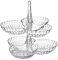 Guzzini - Tiffany, Vorspeisenteller - Transparent, 27 x 25 x h25,5 cm - 19920100