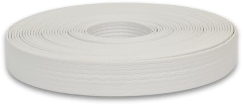 Corderie Italiane 006001454 Cintino per Tapparelle in PVC, Bianco, 20 mm - 7,5 mt