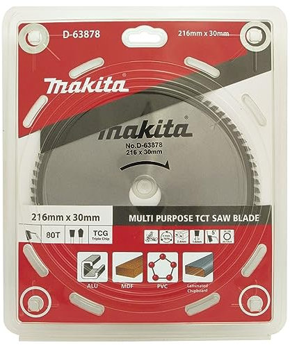 Makita D-65660 TCT Multi-Purpose Saw Blade 260mm x 120T