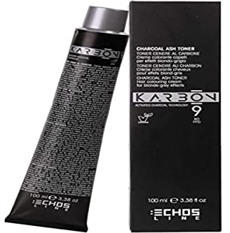 ECHOSLINE Karbon 9 Holzkohle Farbe CB 10 - Holzkohle Färbecreme