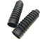 COPPIA DI SOFFIETTI IN GOMMA PER FORCELLA MOTO FUORI STRADA CROSS ENDURO 18,5 CM