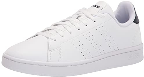 adidas Advantage, Zapatillas de ráquetbol Hombre, Tinta Blanca Nube Blanca, 42 2/3 EU