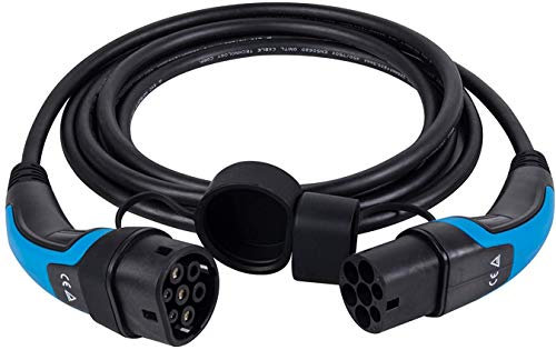lighteu, DasVolt® EV/Ladekabel für Elektroauto und Hybrid PHEV | Typ 2 bis Typ 2 | 16 Ampere (3,6 kW) / eine Phase | 8M Home Ladekabel IP55