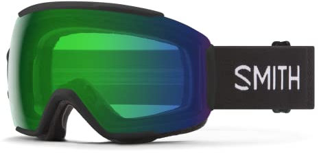 SMITH OPTICS SEQUENCE OTG Ski- Snowboardbrille Black - ChromaPOP Everyday Green Mirror NEU