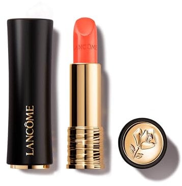 Lancôme L'Absolu Rouge Cream Lippenstift 66 Orange-Confite, feuchtigkeitsspendende Formel, für geschmeidige Lippen, kombinierbar mit Lip Liner und Lipgloss, 4,5g